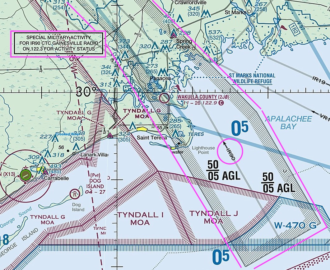 MTR (Military Training Routes)