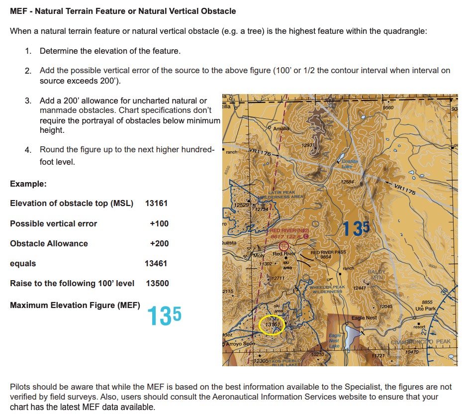 natural terrain MEF